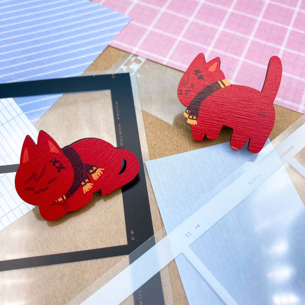 FFXIV: G'raha Tia Cat Pins